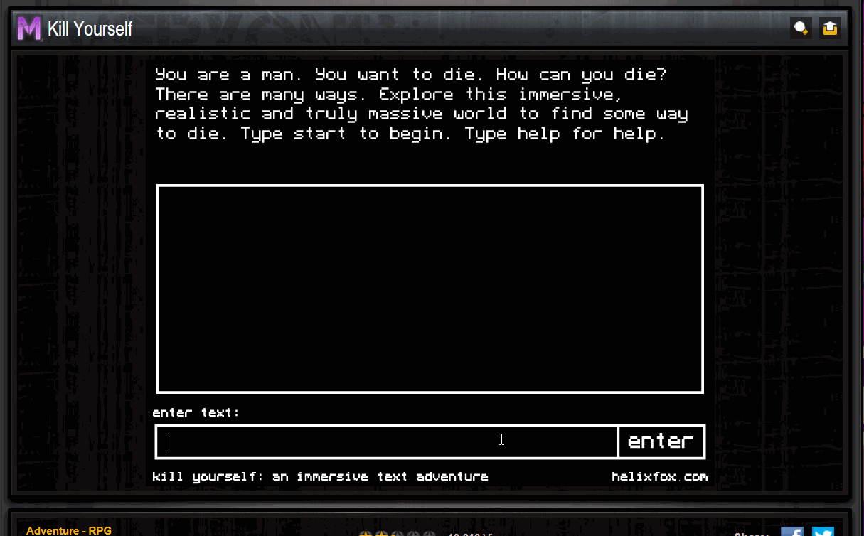 free text adventure free text adventure