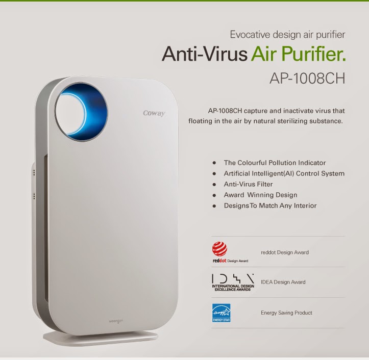 Coway Water Purifier AIR PURIFIER