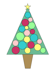 Decorated christmas tree Free Clipart N Images: October 2011