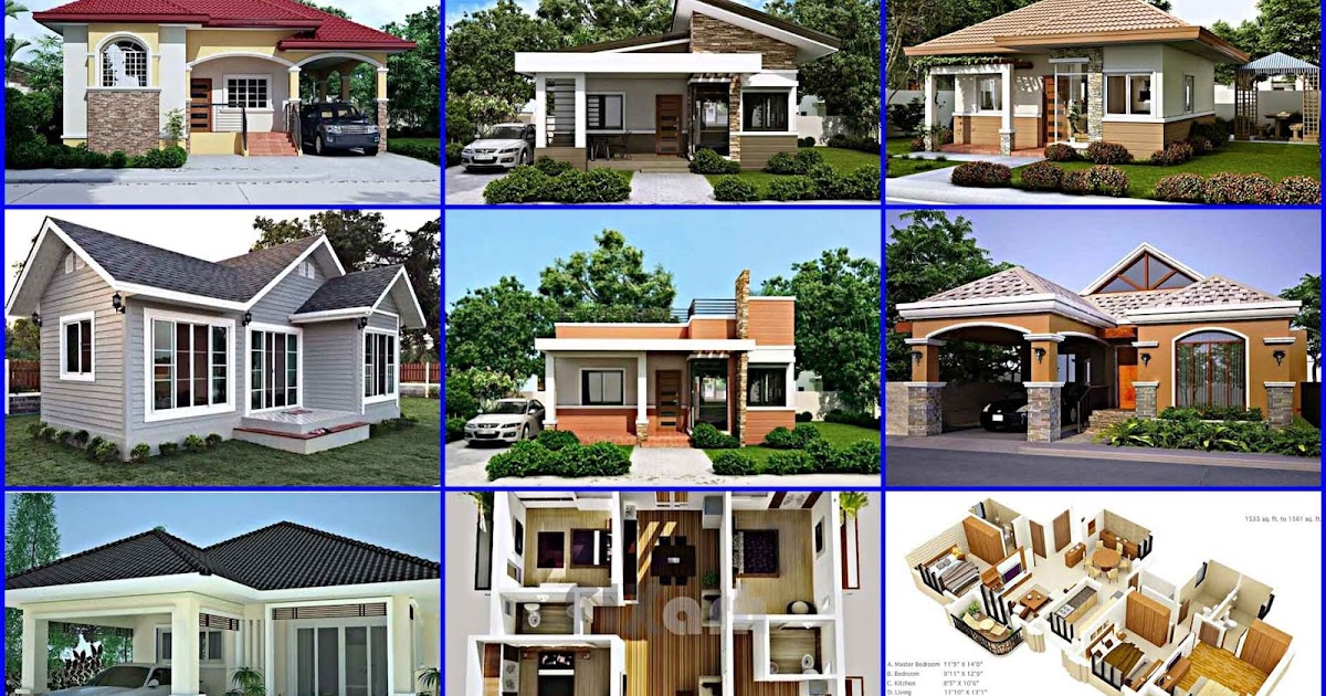 13 Gambar Denah Desain  Rumah  Minimalis Type  45  3 Kamar 