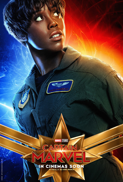 captain marvel character poster