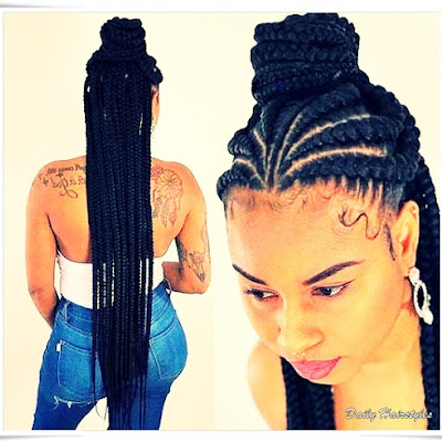 15 Cute Cool Black Braided Hairstyles 2019 Daily Hairstyles