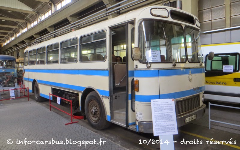 berliet phc 8 escapade histobus dauphinois / Ex : Cars Maisonneuve ...