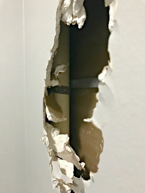 How to check inside a wall before removing