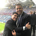 Maradona con Ronaldo en la Copa Confederaciones