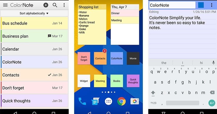 5 Aplikasi Memo Dan Notes Terbaik Untuk Android