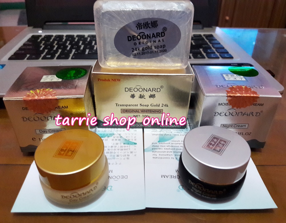 Paket Cream Deoonard Gold Silver Paket Cream Deoonard Gold Silver