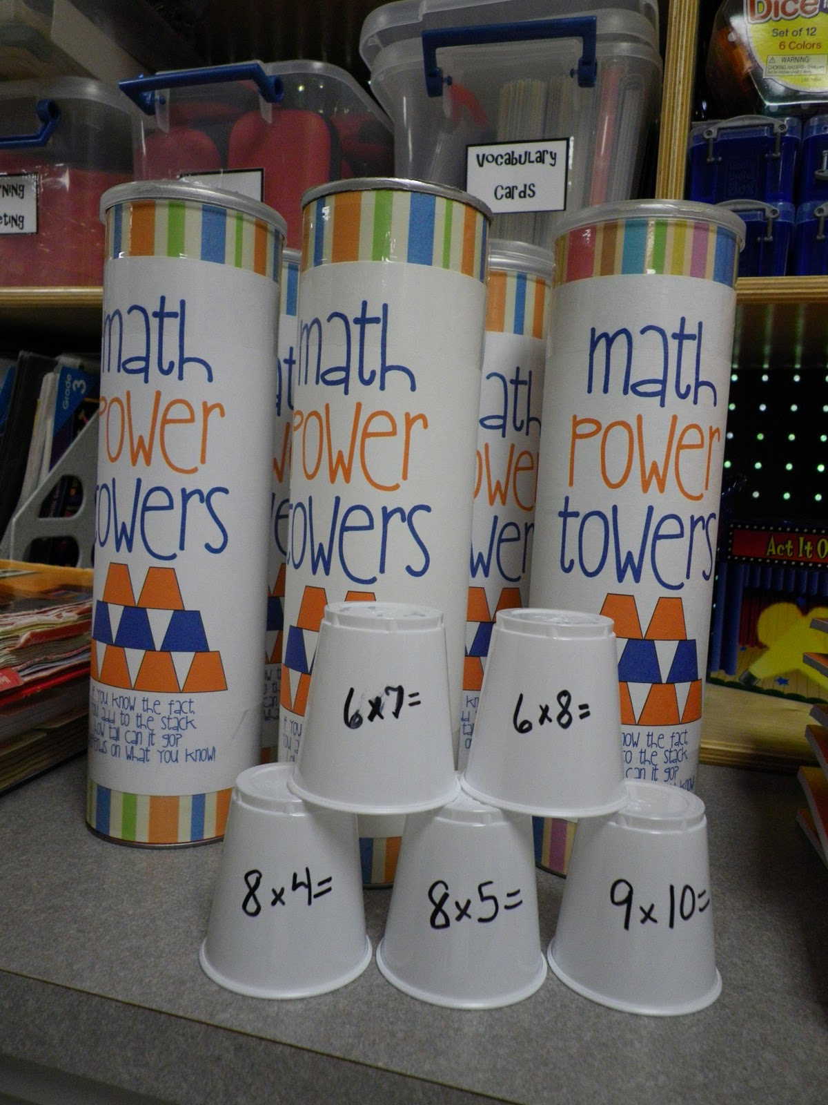 Fabulous in Fifth! Math Power Towers