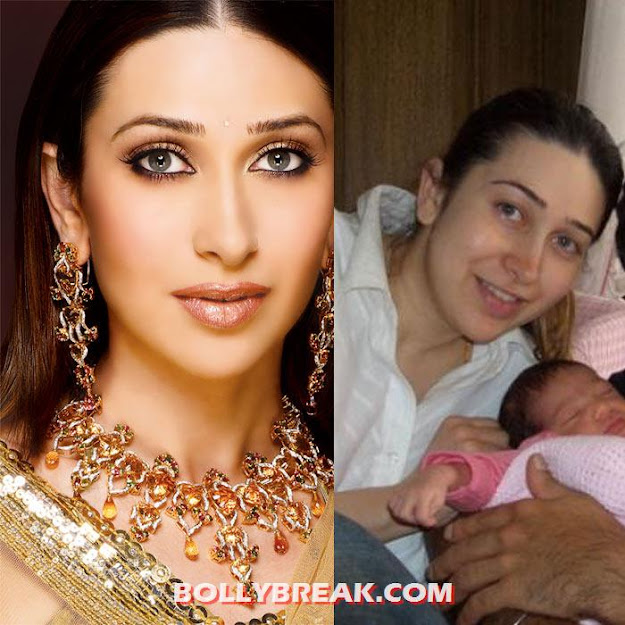 karishma kapoor with and without make up  - (6) - Bollywood Starlets with and without make up 