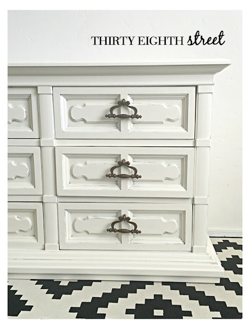 how to paint a dresser with chalk paint, how to protected a painted dresser, dresser makeover, painted dresser, refinished dresser, before and after, diy, 