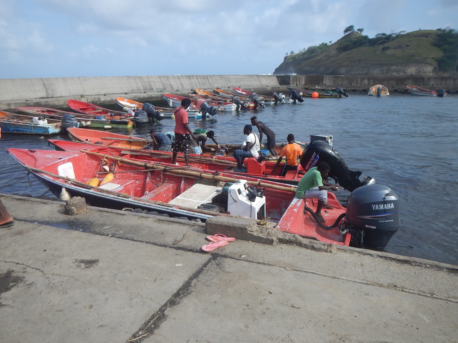 Onapua........the sailing vessel Dennery, St Lucia