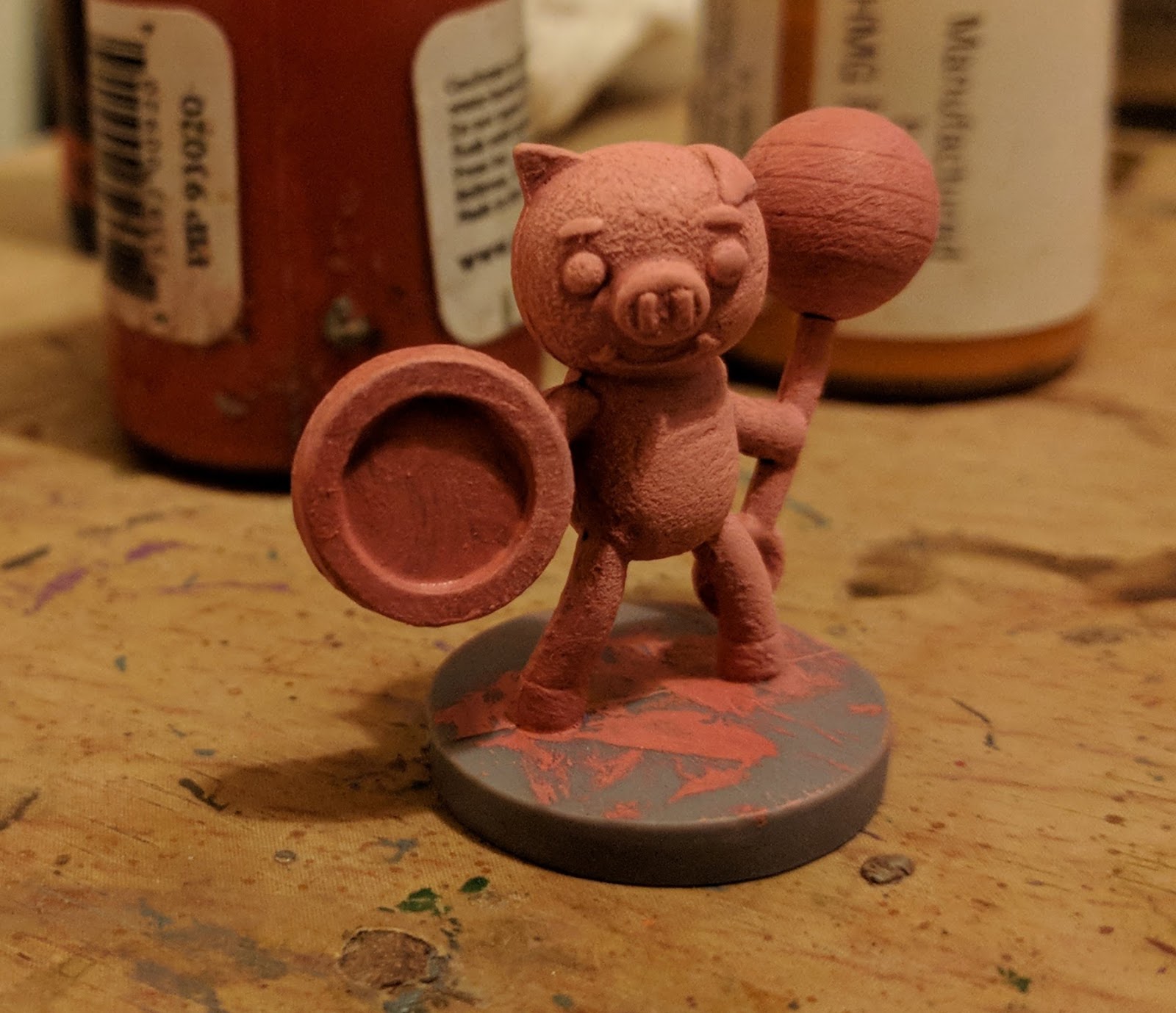 Painting Stuffed Fables Piggle