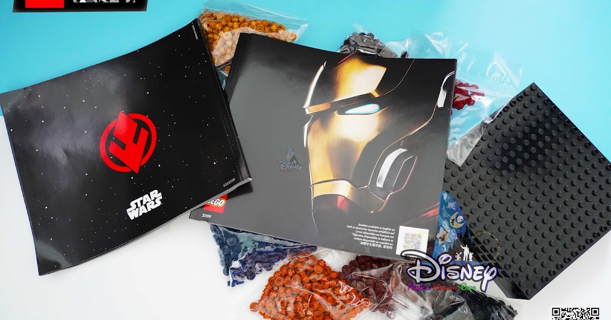 lego art iron man 31199