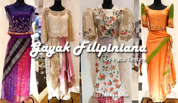 Filipiniana dresses - Patis Tesoro - National Heritage Month