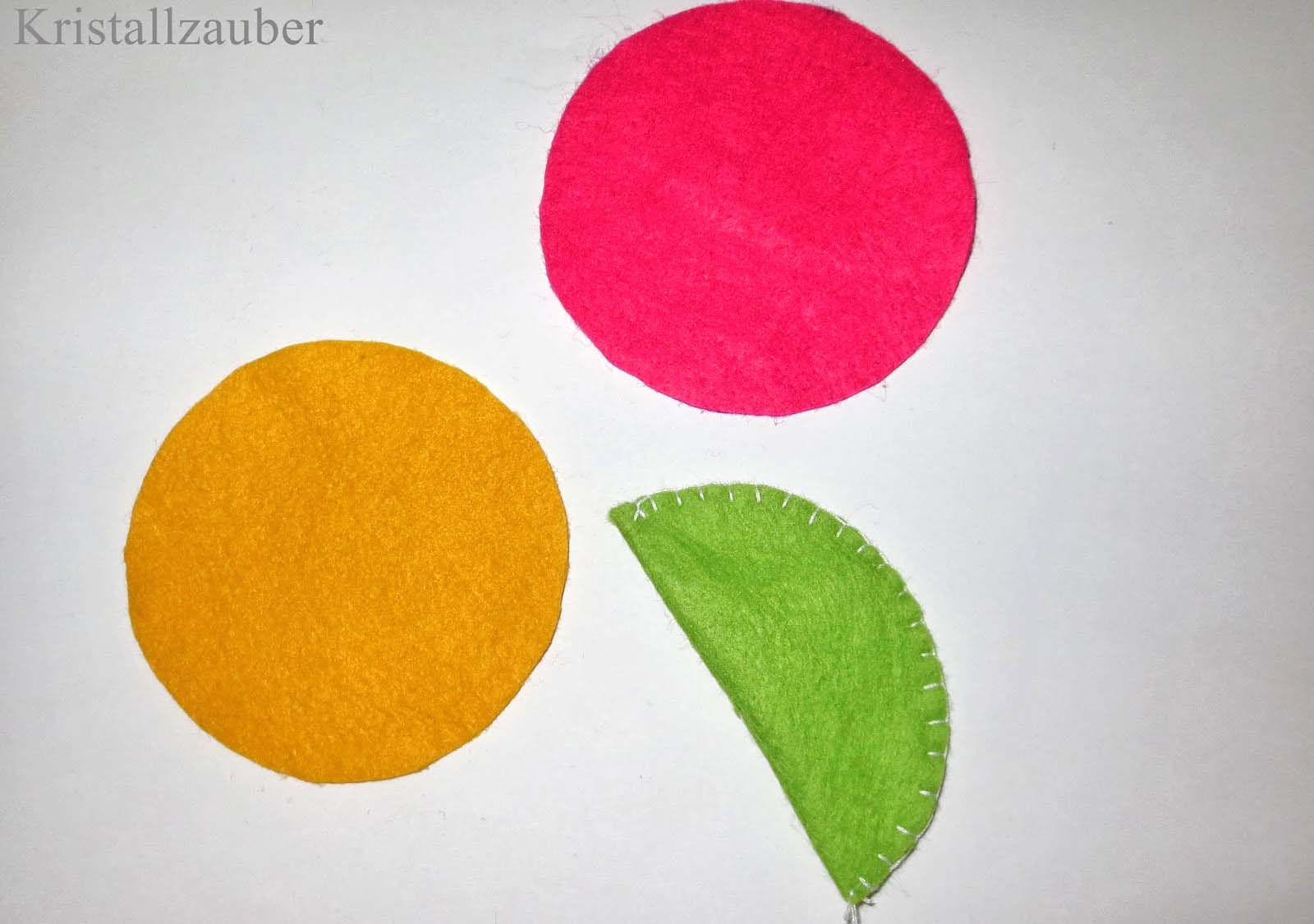 Kristallzauber: DIY Glückskekse aus Filz