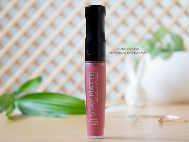 Rimmel жидкая матовая помада Stay Matte в оттенке 100 Pink Bliss