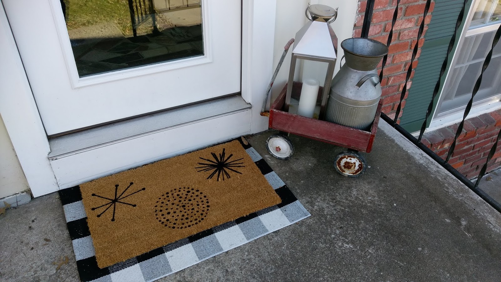 This Kansas City Mama DIY Front Door Mat