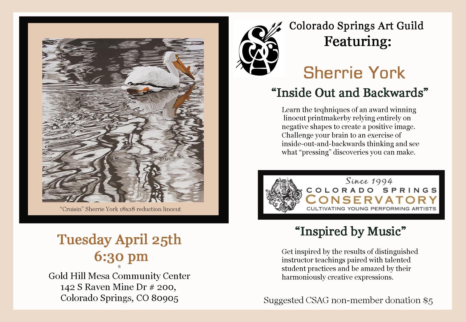 Brush and Baren Demo at Colorado Springs Art Guild