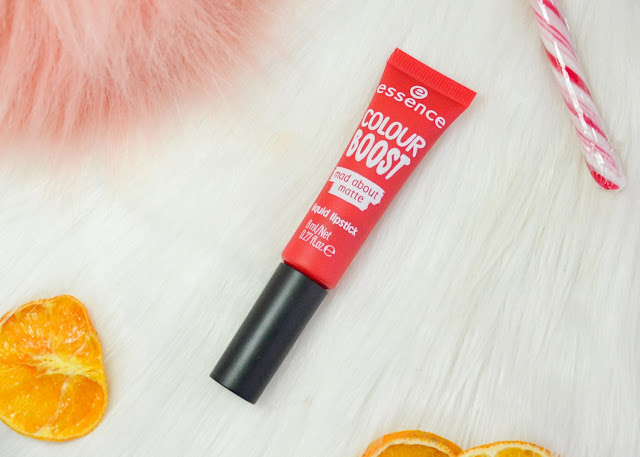 Essence Colour Boost Mad About Matte Liquid Lipstick 07 Seeing Red, 01 Dusty Romance
