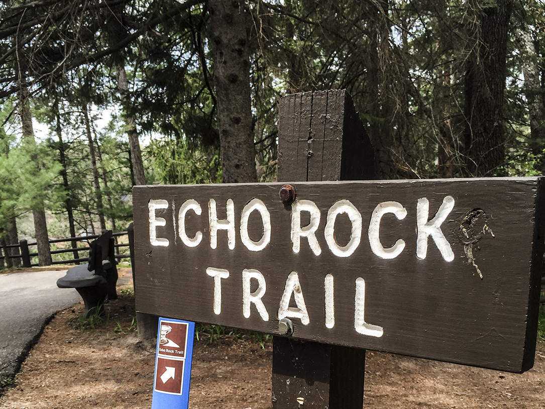 Echo Rock Trail at Mirror Lake State Park - Wisconsin Dells