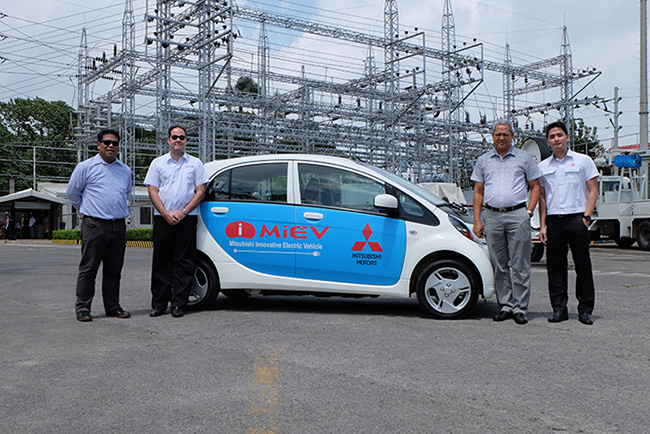 MMPC collaborates with Visayan Electric Company on i-MiEV electric car evaluation