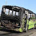 ALARMANTE: Autobús de la OMSA se incendia en la Autopista Duarte