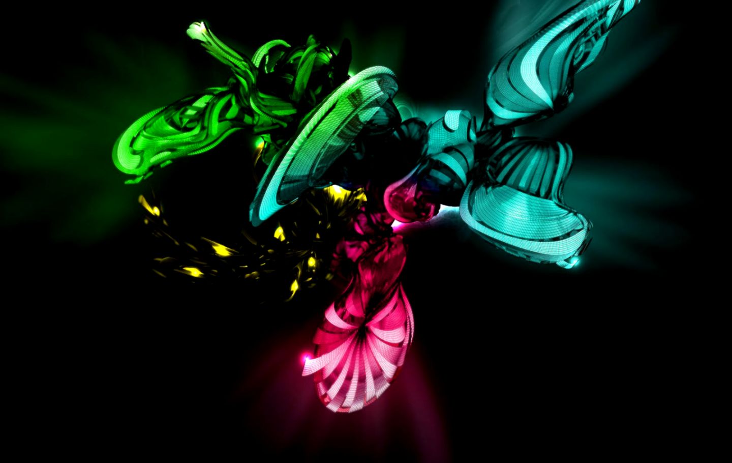 Awesome Abstract 3D Background Desktop