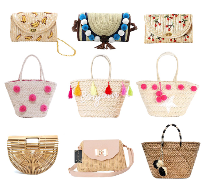 Ella Pretty Blog On Trend Straw Bags You NEED for the Summer Under 50!