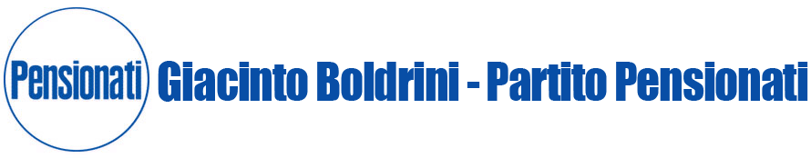 Giacinto Boldrini - Partito Pensionati