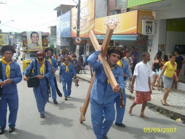 Protesto contra a discriminação da tradicional SOBAC pelo prefeito Lula Cabral do Cabo