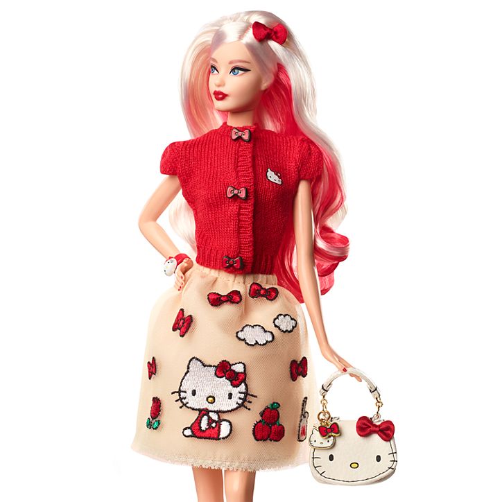 BARBIE - Roupas Hello Kitty - Camisola Vermelha
