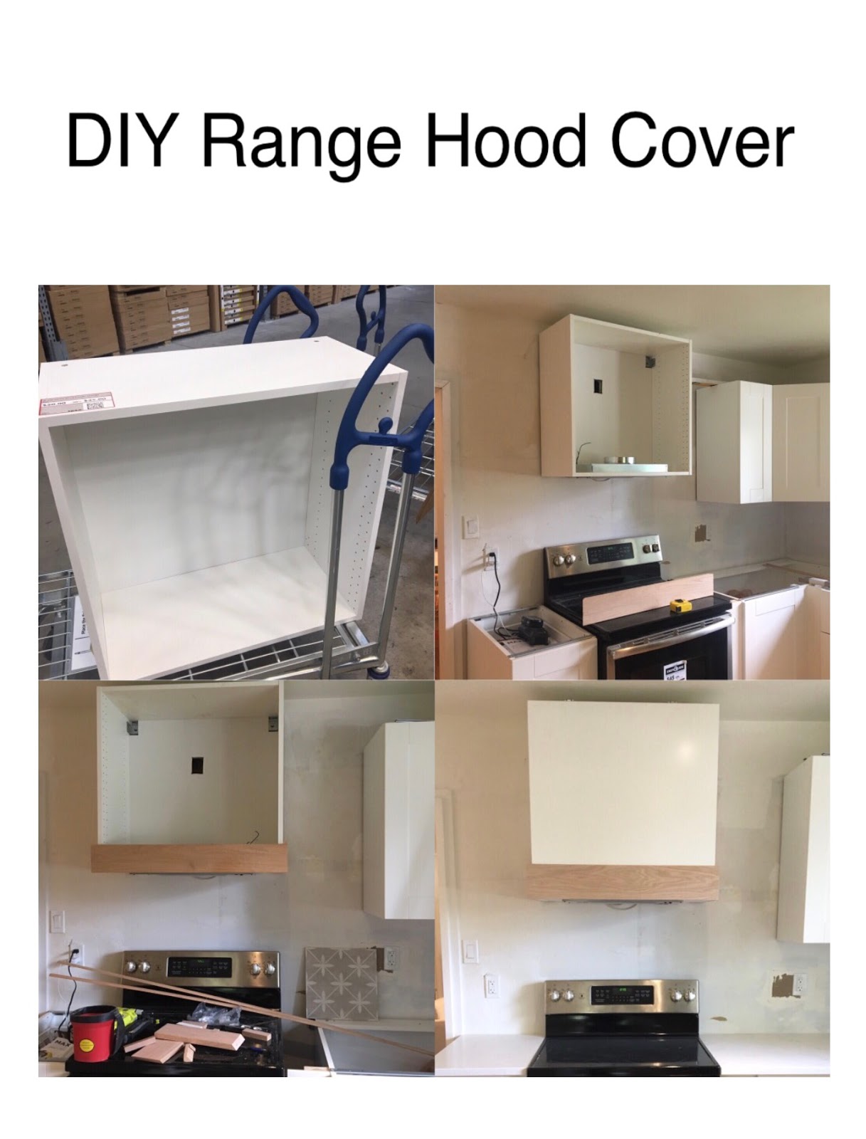 $40 DIY Range Hood Slipcover — Hartley Home
