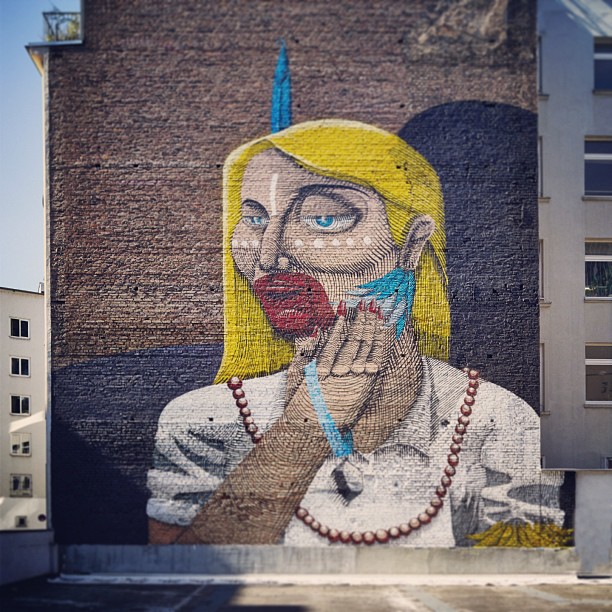 Street Art By Brazilian Painter Nunca On The Streets Of Frankfurt, Germany. 3