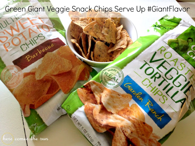 Green Giant Veggie Snack Chips Serve Up #GiantFlavor