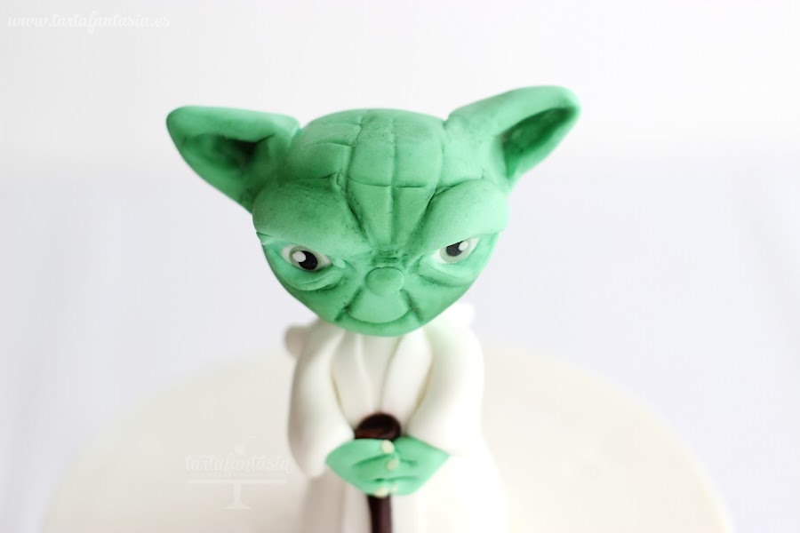 Tutorial Yoda de fondant