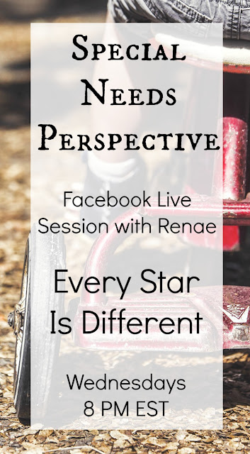 Special Needs Perspective Weekly Facebook Live session details, including who's invited, what it is, where and when it takes place, and how you can join.