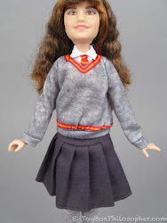 hermione granger skirt sweater socks tie robe shoes doll toy outfit mattel pleated knee shirt