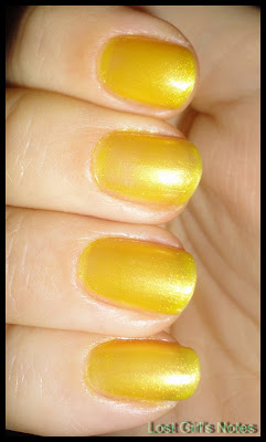 OPI lemonade stand by your man swatches and review