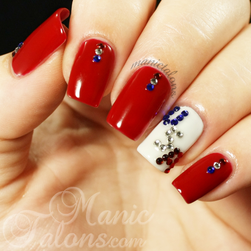 Manic Talons Nail Design: Happy Independence Day!