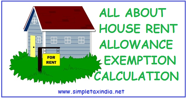 House Rent Allowance Deduction In Income Tax