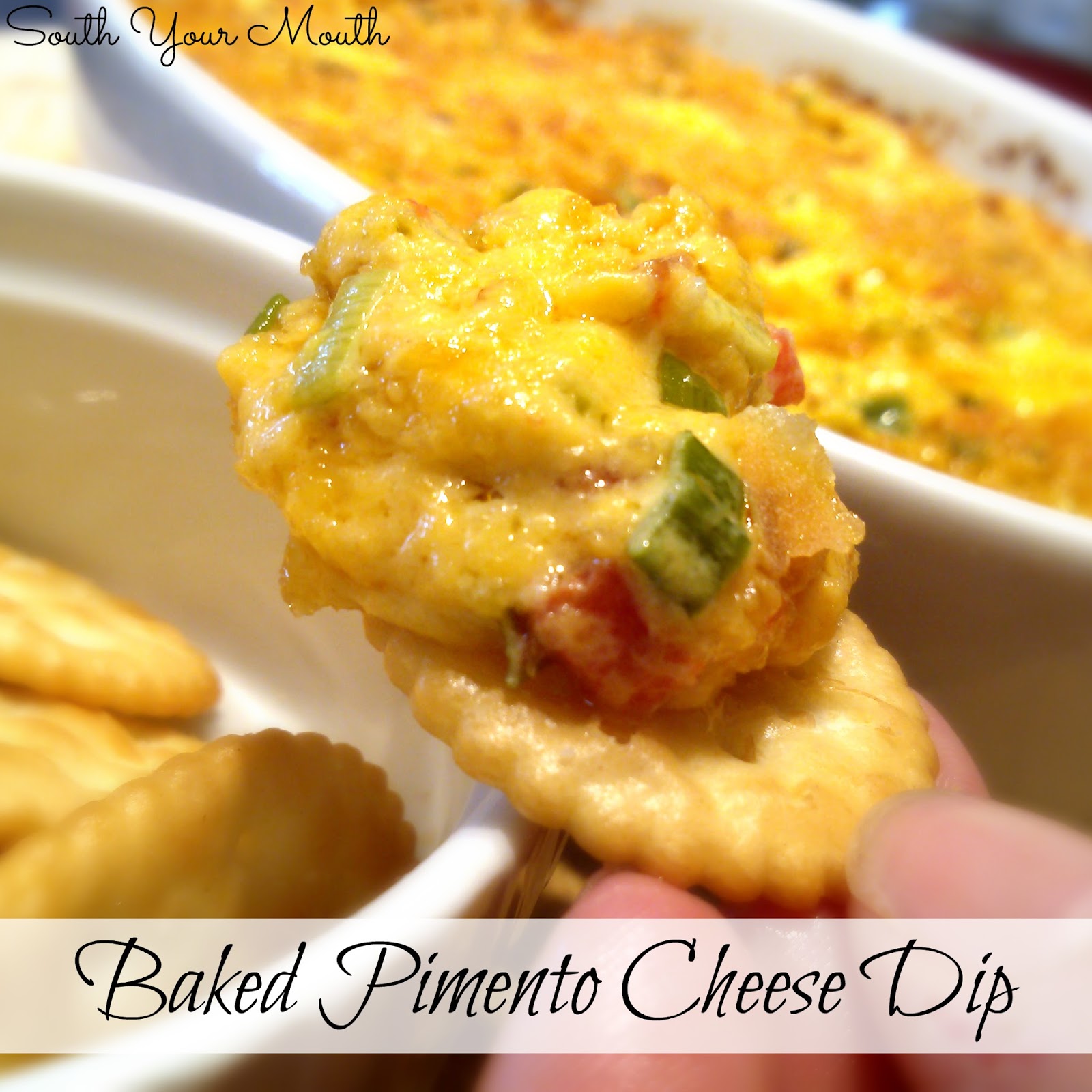 South Your Mouth Baked Pimento Cheese Dip