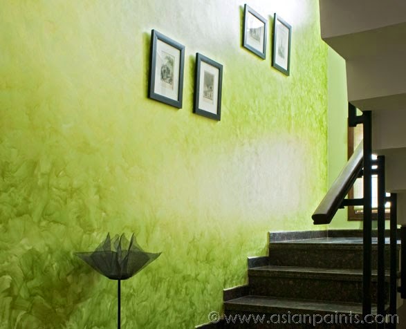 Royale Play Metallic for Staircase Interior by Asian Paints, Image courtesy Asian Paints