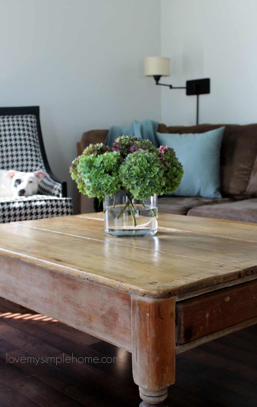 Gator Hide Finish Coffee Table love my simple home