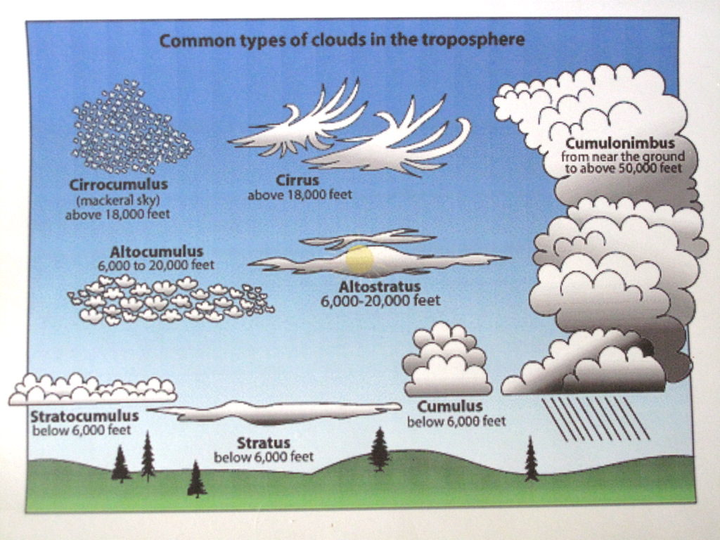 Kinds Of Clouds Grade 3