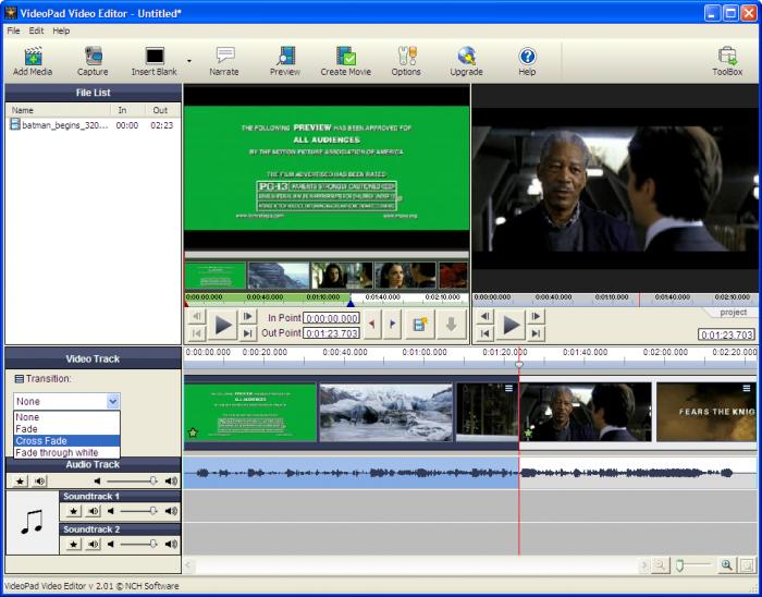free VideoPad video editing software download