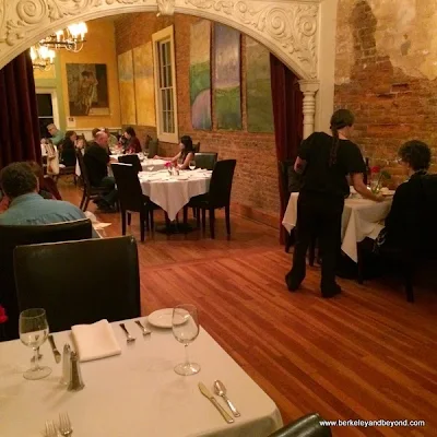 dining room/restaurant in Imperial Hotel in Amador City, California
