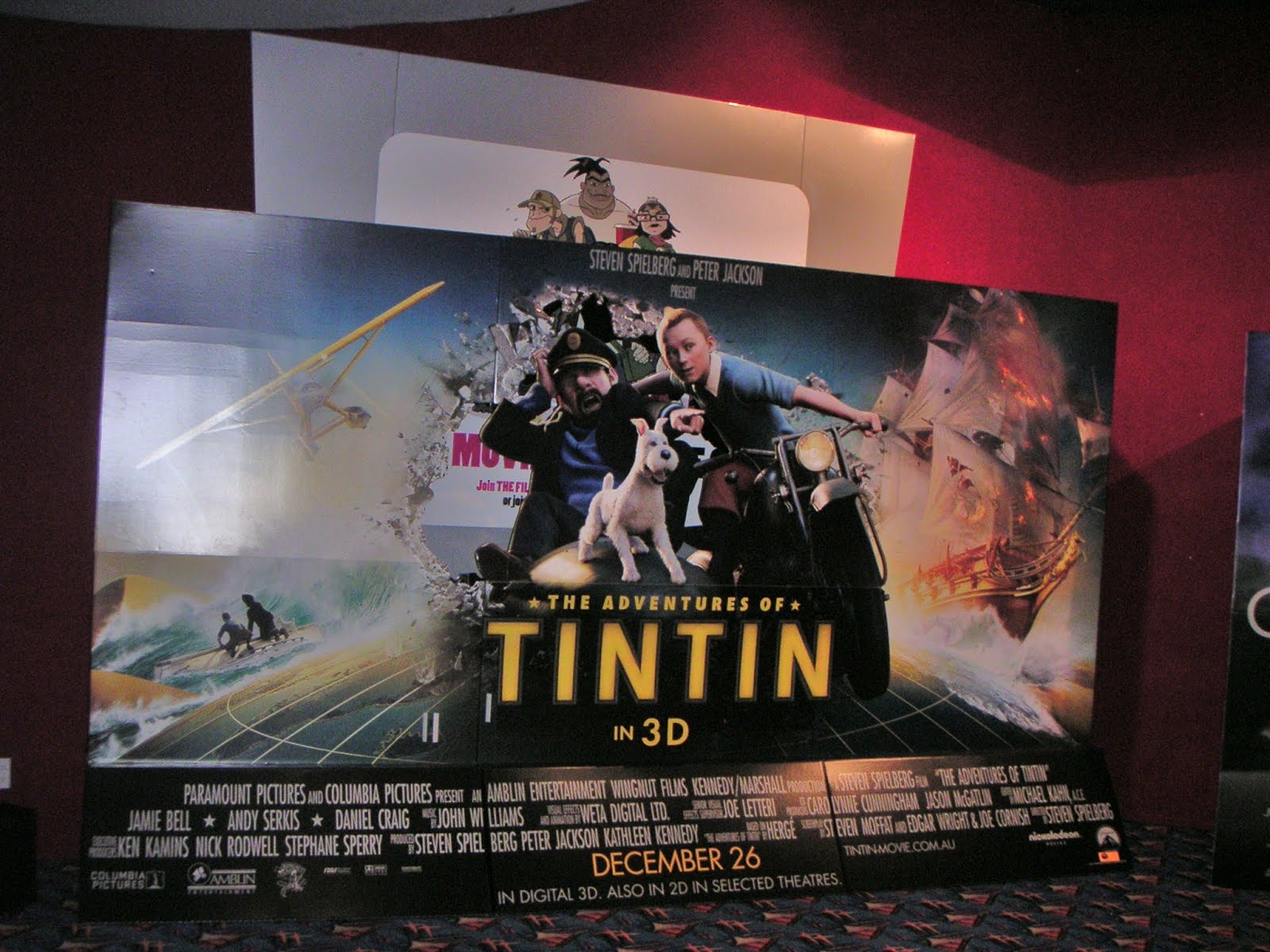 Adventure Of Tintin 3d Porn - Steve Goble: November 2011