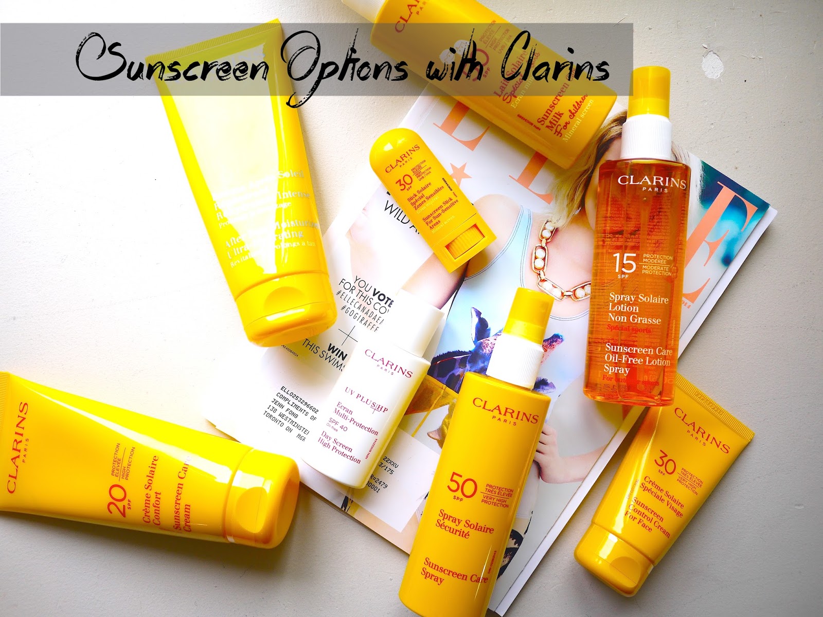 clarins sunscreen reviews