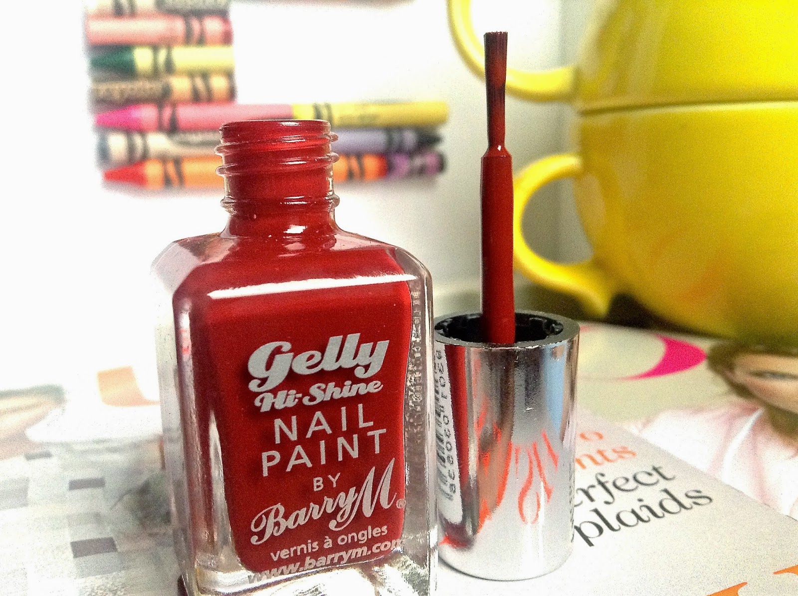 barry m belly high shine chilli
