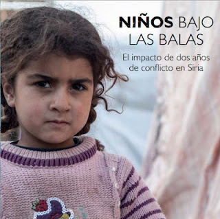 Niños bajo las balas. Siria. Save the Children. Abuelohara.